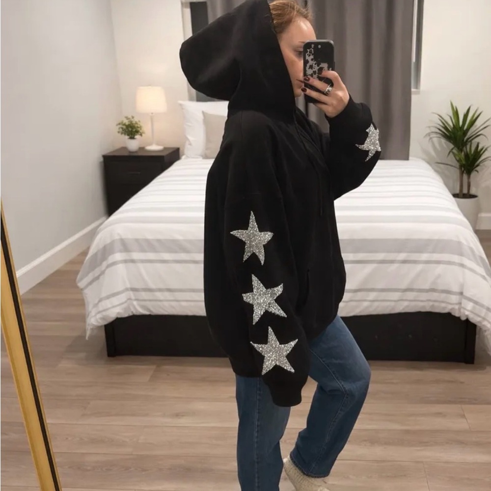 Boutique star hoodie